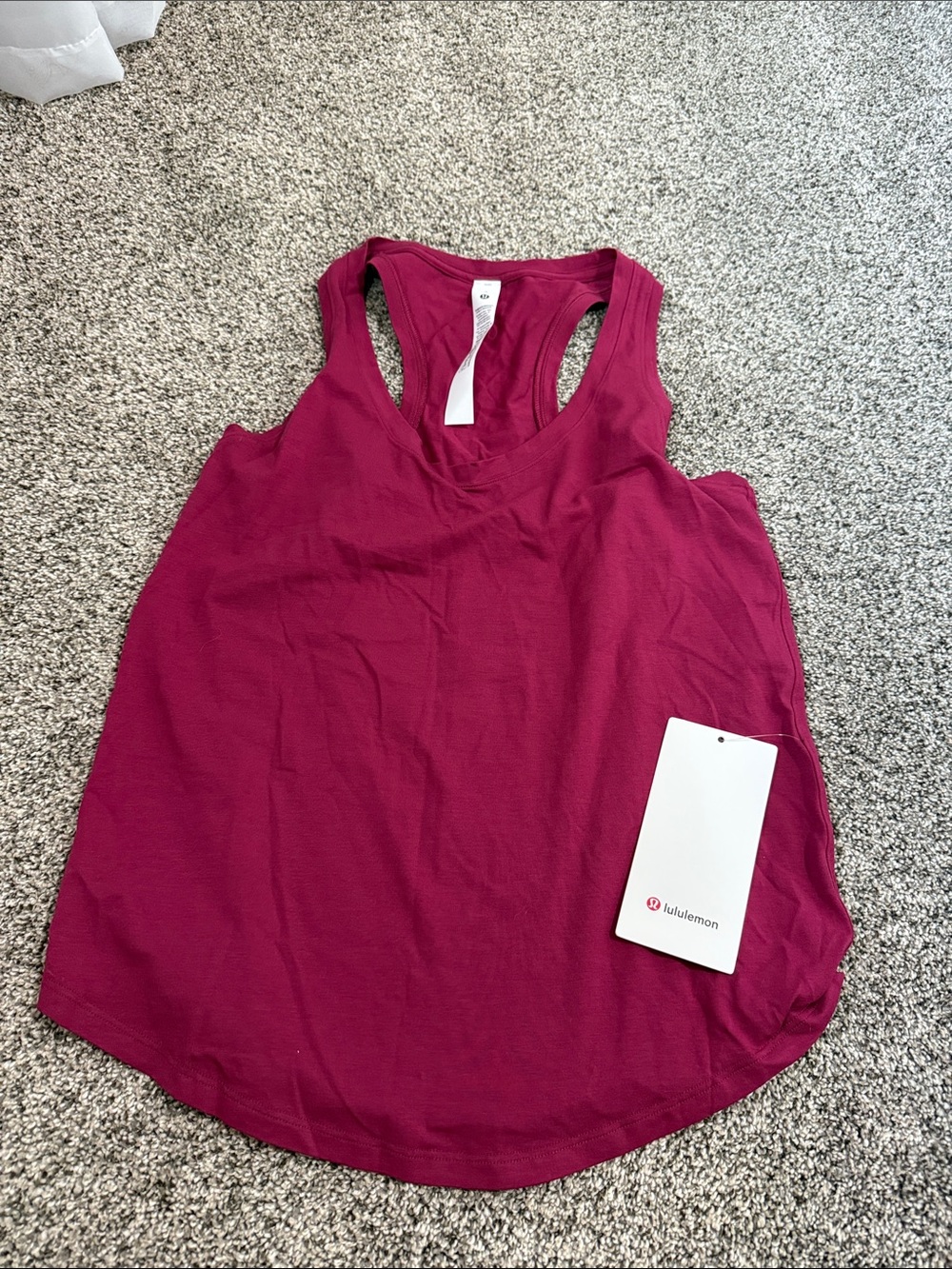 lululemon athletica Racerback Tank Top in Berry Plum